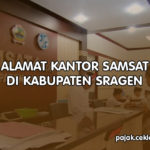 Alamat Kantor Samsat di Kabupaten Sragen