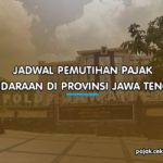 Jadwal Pemutihan Pajak Kendaraan di Provinsi Jawa Tengah