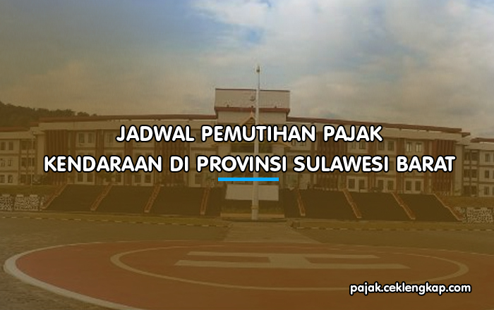 Jadwal Pemutihan Pajak Kendaraan di Provinsi Sulawesi Barat
